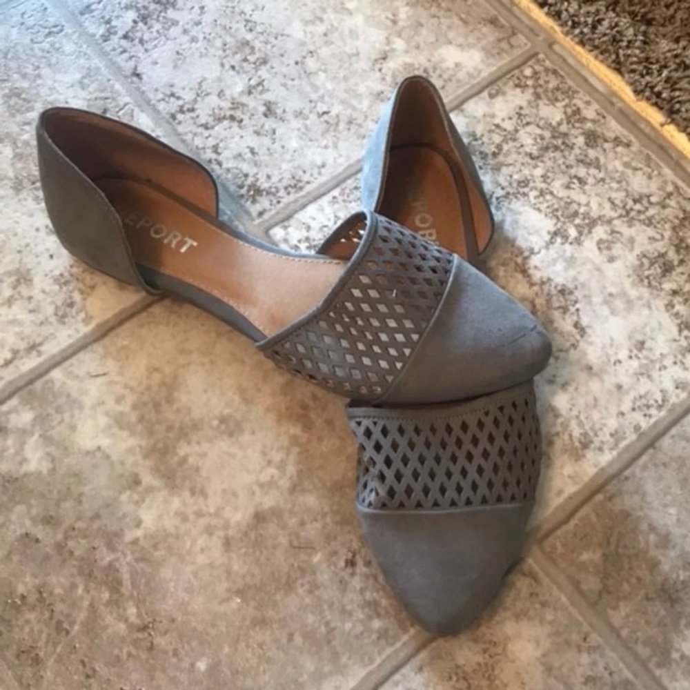 Blueish Grey Report Bosen Flats